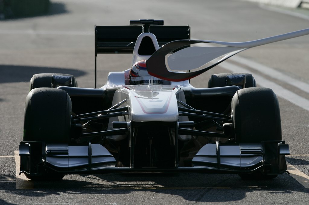 Test Valencia primi km, Kamui Kobayashi, BMW Sauber C29